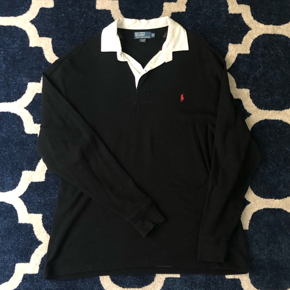 Ralph Lauren Polo- Black long sleeve